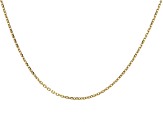 14k Yellow Gold 2.2mm Diamond-Cut Solid Cable 18 Inch Chain