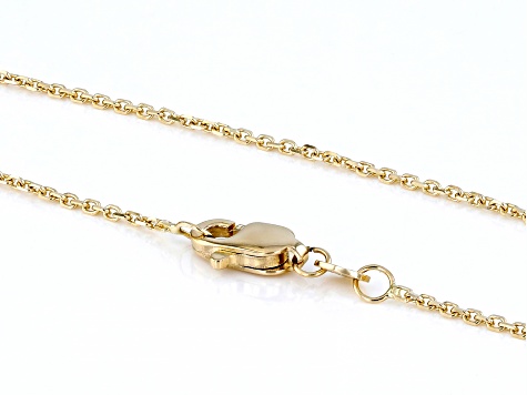 Diamond-Cut Solid Rope Chain Necklace 14K Yellow Gold 24 8.0mm