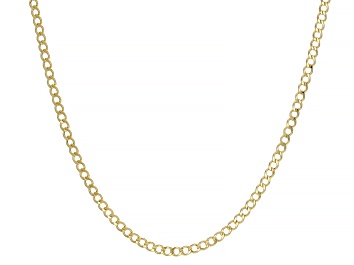 Picture of 14k Yellow Gold 2.5mm Cuban 18 Inch Chain