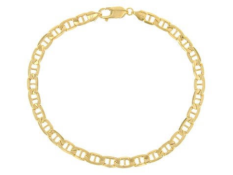 14k Yellow Gold 5.2mm Mariner Link Bracelet