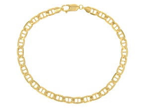 14k Yellow Gold 5.2mm Mariner Link Bracelet