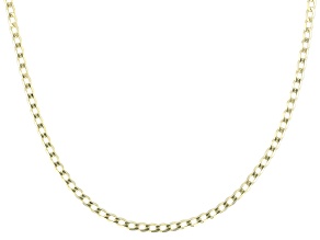 14k Yellow Gold 1.4mm Cuban 18" Chain