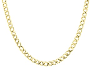 14k Yellow Gold 3mm Cuban Chain