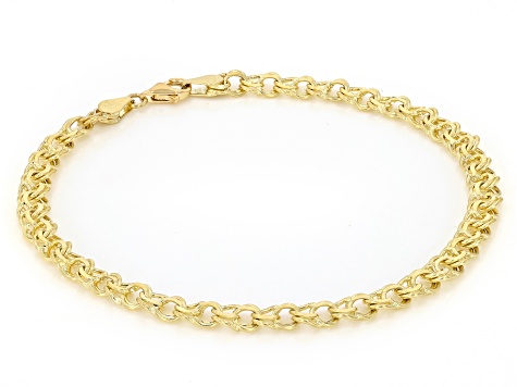 10k Yellow Gold 5.3mm Bracelet