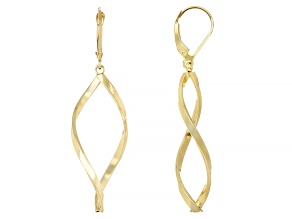 10k Yellow Gold Dangle Earrings