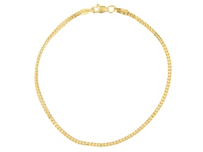 14k Yellow Gold 1.85 Franco Link Bracelet