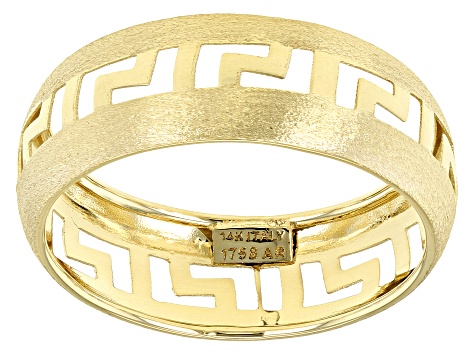 Splendido Oro™ 14k Yellow Gold Greek Style Band Ring
