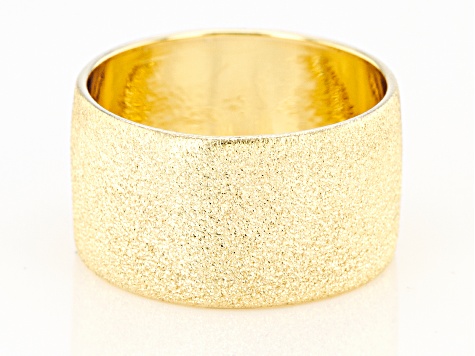 Splendido Oro™ 14k Yellow Gold Satin Band Ring