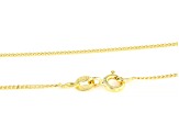 Splendido Oro™ 14K Yellow Gold Baby Curb Chain 18 Inch Necklace