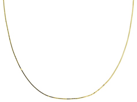 Splendido Oro™ 14K Yellow Gold Etruscan Box Chain 18 Inch Necklace