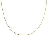 Splendido Oro™ 14K Yellow Gold Etruscan Box Chain  18 Inch Necklace