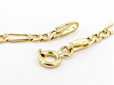 18K Yellow Gold 2.5MM Figaro Chain