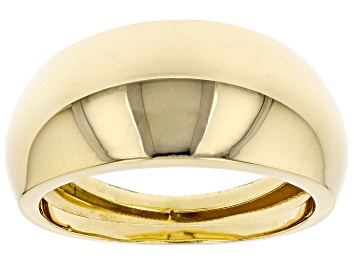 Picture of 18K Yellow Gold 10.4MM High Polish Dome Ring