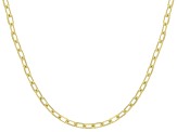 14K Yellow Gold 1.3MM Elongated Rolo Chain