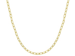 14K Yellow Gold 1.3MM Elongated Rolo Chain