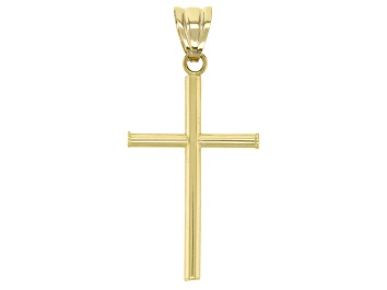 Picture of 18K Yellow Gold Cross Pendant