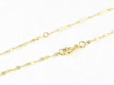 Splendido Oro™ 14k Yellow Gold Paperclip & Valentino Station Link Chain