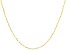 14k Yellow Gold Paperclip Link 18 Inch Chain