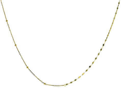 14k Yellow Gold Multi-link 20" Necklace