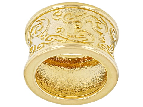 14K Yellow Gold Intrecci Band Ring