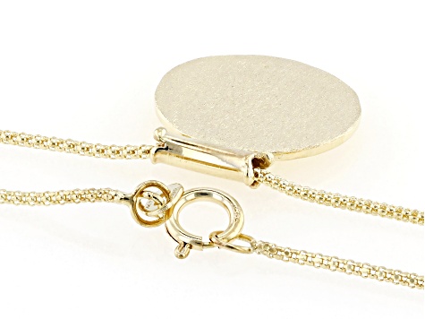 14k Yellow Gold Julius Caesar Coin Necklace - GS310 | JTV