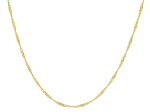 Stefano Oro 14k Yellow Gold 1.3mm Singapore Chain