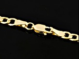 14k Yellow Gold Hollow Figaro Link Chain Necklace 20 inch 4mm