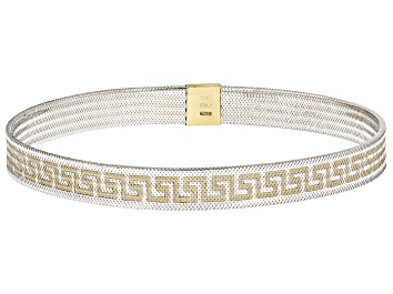 10k Yellow Gold 4.3mm Pave Curb Chain