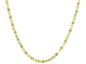10k Yellow Gold 2mm Valentino 20" Chain