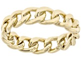 Oro Divino 14k Yellow Gold With Sterling Silver Core Grumetta Ring