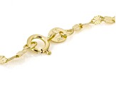 10K Yellow Gold 1.8mm Diamond Cut Tuscan Sun 18 Inch Chain