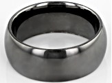 Gunmetal Rhodium Over Bronze Comfort Fit Band Ring