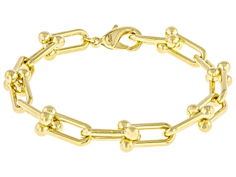 18k Yellow Gold Over Bronze 3mm Cardano 18 Inch Chain - MA609A | JTV