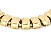 Moda Al Massimo® 18k Yellow Gold Over Bronze Polished Bubble Bracelet. Made in Italy.