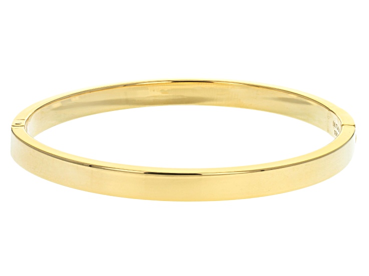 Kooljewelry 18k Yellow Gold High Polish Bead Station Bracelet 7.5 inch