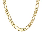 Moda Al Massimo™ 18K Yellow Gold Over Bronze 12MM Gauge Figaro 20" Necklace