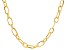 Moda Al Massimo 18k Yellow Gold Over Bronze Necklace