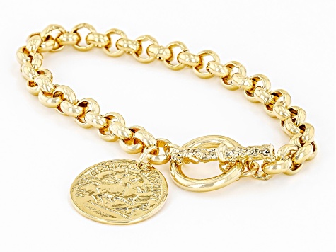 Magnetic Clasp Converter In 14k Yellow Gold with 1 Inch Extension Chain