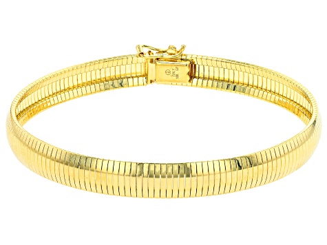 Moda Al Massimo 18K Yellow Gold Over Bronze Bracelet