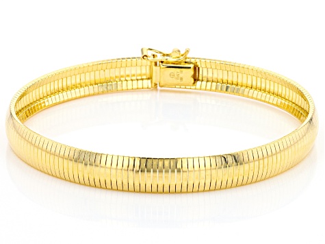 Moda Al Massimo 18K Yellow Gold Over Bronze Bracelet