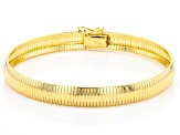 Moda Al Massimo 18K Yellow Gold Over Bronze Bracelet