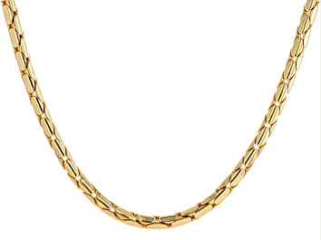 18K Yellow Solid Gold Cable Chain Necklace - 1.4mm - 16,18,20,24 Inch With Lobster Clasp