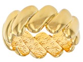 18k Yellow Gold Over Bronze San Marco Ring