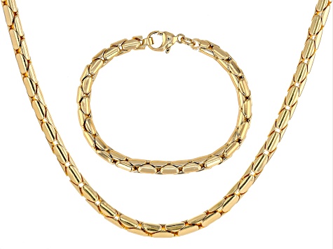 18k Yellow Gold Over Bronze 5.5mm Cardano 20