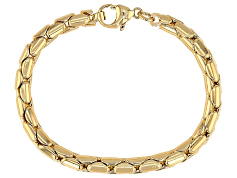 18k Yellow Gold Over Bronze 5.5mm Cardano 20