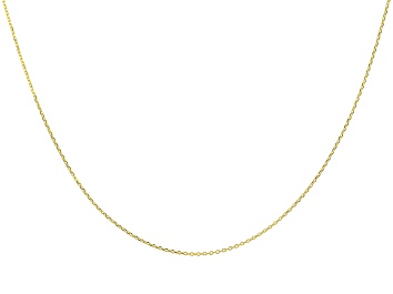 10K Yellow Gold 1.35MM Coreana 20 Inch Necklace. - AU770 | JTV.com