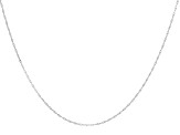 Platinum 1mm Singapore 24" Chain