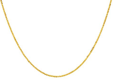 14k Yellow Gold 1.8mm Grande Margherita 18 Inch Chain - SFO024C | JTV