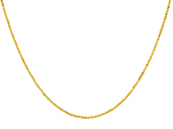 Pre-Owned Yellow Labradorite 18k Yellow Gold Over Sterling Silver Tennis Bracelet 15.50ctw