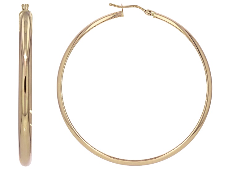 Portico hoops Ф 14k Yellow Gold Ponte Vecchio 2